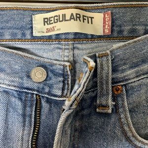 Men’s Levi’s 505 Regular Fit, button